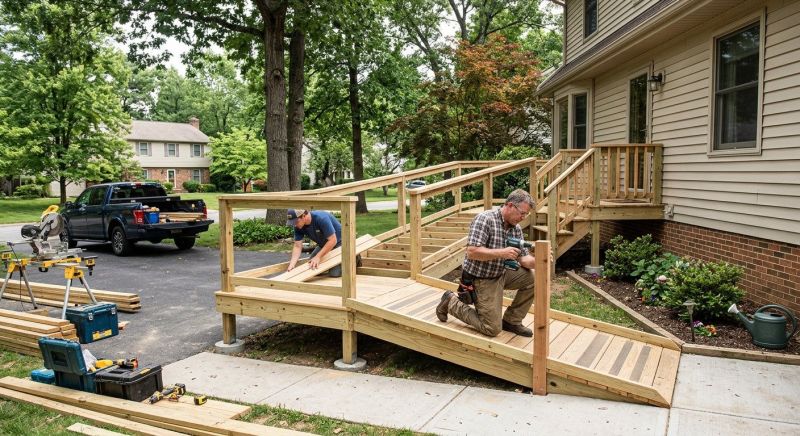 Accessible Ramp Installation in Kansas City, KS