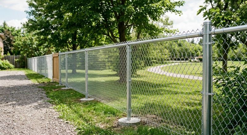 Cyclone Fence Installation in Pearland, TX