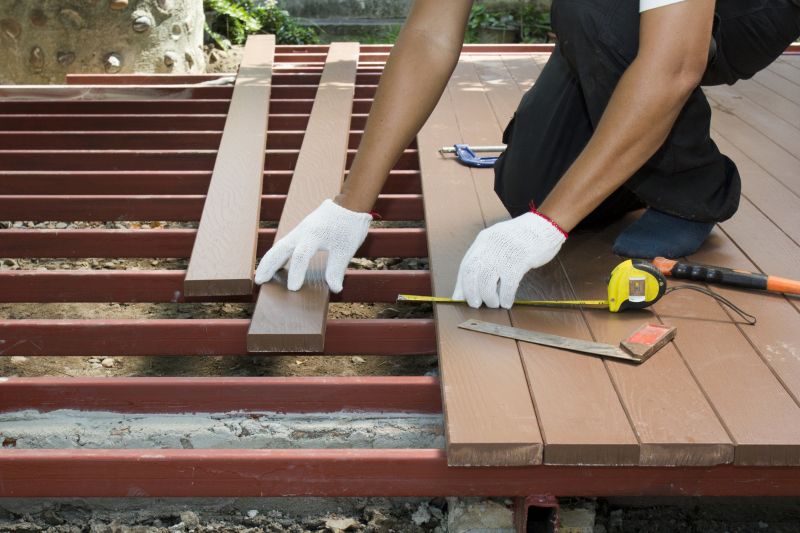 Redwood Deck Installation in Stamford, CT